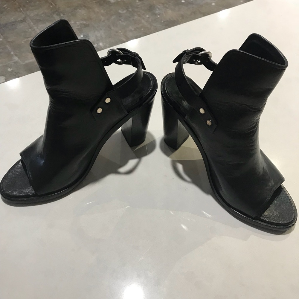 Rag & Bone Wyatt Slingback Open Toe Bootie - image 7